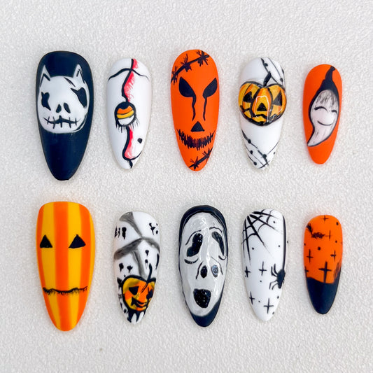 2025 Halloween Painting Nail