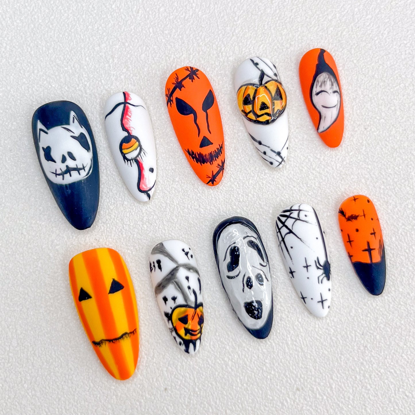 2025 Halloween Painting Nail
