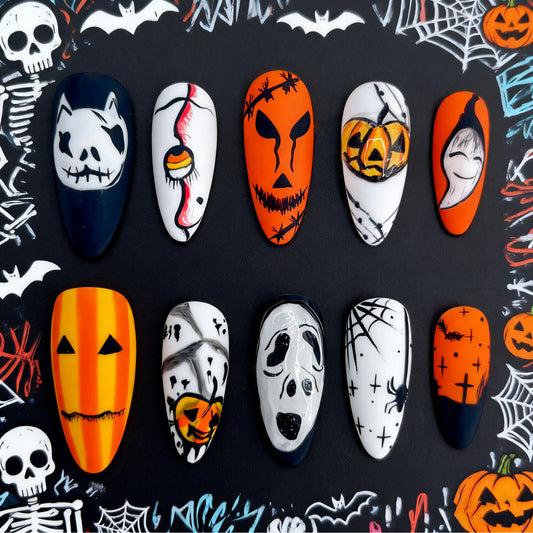2025 Halloween Painting Nail