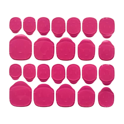 Pink Nail Adhesive Tabs