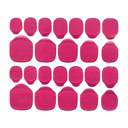Pink Nail Adhesive Tabs