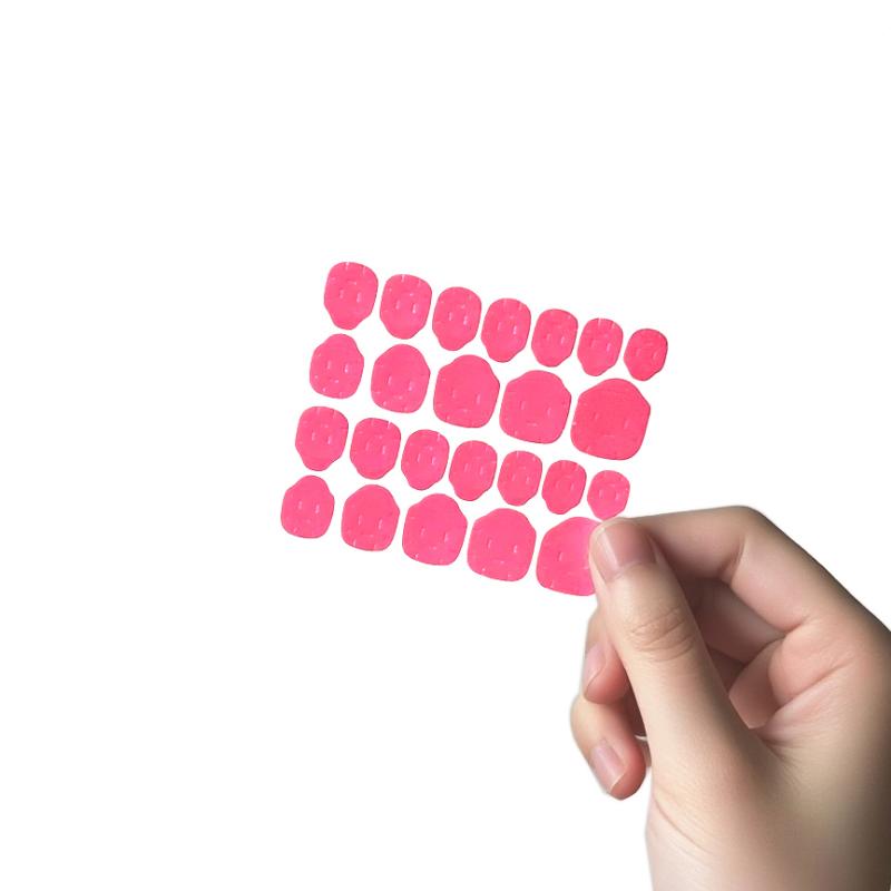 Pink Nail Adhesive Tabs